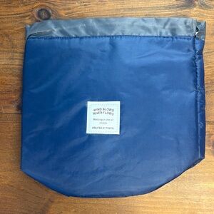 Blue Travel Pouch